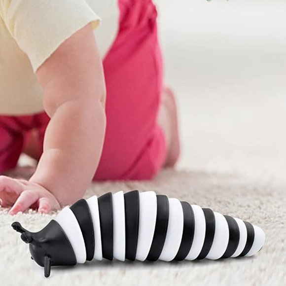 Flexible Fidget Slug Ocean Series Sensory Toy Twist & Turn, Stress Relief, ADHD - Picture 4 of 4